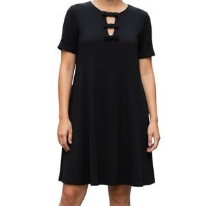 3/$15 H&M black mini dress with cutouts